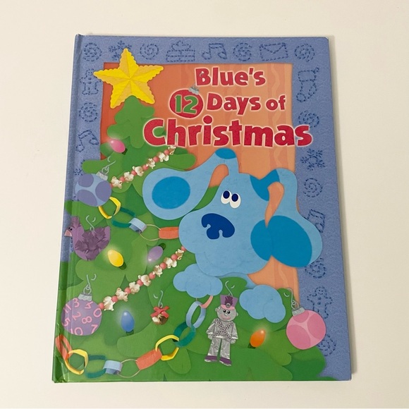 2002 Blues Clues 12 Days of Christmas Book - Picture 1 of 16